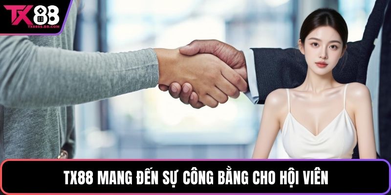 TX88 mang đến sự công bằng cho hội viên